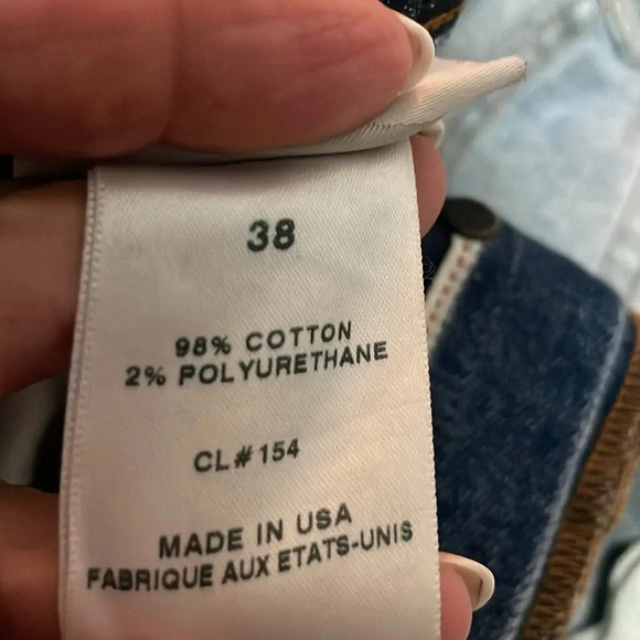 Joe’s Jeans Brixton Straight + Narrow Ripped Distressed Button Fly Mens size 38 - Picture 7 of 14